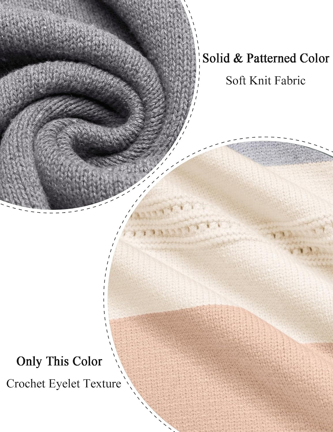 image:imageZeagoo Sweater Vest Women Sleeveless V Neck Oversized Pullover Knitted Tops 2026 Fall OutfitsColor Block Beige