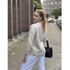 Zeagoo Fall Sweaters for Women 2026 Long Sleeve Crewneck Ribbed Knit Pullover Sweater Loose Fit Basic Jumper Tops(A Warm Apricot)