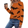 Zeagoo Sweaters for Women Fall Outfits Trendy 2026 Long Sleeve Shirts Bussiness Casual Knit Pullover Sweater Tops(Halloween)
