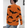 Zeagoo Sweaters for Women Fall Outfits Trendy 2026 Long Sleeve Shirts Bussiness Casual Knit Pullover Sweater Tops(Halloween)