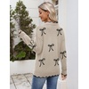 Zeagoo Women’s 2026 Fall V Neck Sweater Long Sleeve Lightweight Knit Tops(Kt925)