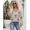 Zeagoo Women’s 2026 Fall V Neck Sweater Long Sleeve Lightweight Knit Tops(Kt925)