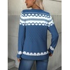 Zeagoo Womens Fall Sweaters Long Sleeve Crew Neck Ribbed Knit Pullover Tops(Jh732)