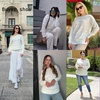 Zeagoo Womens Sweaters Cute Long Sleeve Off The Shoulder Pullover Tops Hollow Out Crochet Dressy Casual Outfits(A-white)