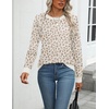 Zeagoo Womens Sweaters Long Sleeve Tops Classic Fall Clothes Crewneck Tops(Leopard-an663)