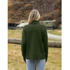 Zeagoo Women’s Turtleneck Sweater 2026 Fall Winter Chunky Knitted Pullover(Army Green)