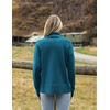 Zeagoo Women’s Turtleneck Sweater 2026 Fall Winter Chunky Knitted Pullover(Lake Blue)