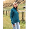Zeagoo Women’s Turtleneck Sweater 2026 Fall Winter Chunky Knitted Pullover(Lake Blue)