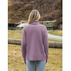 Zeagoo Women’s Turtleneck Sweater 2026 Fall Winter Chunky Knitted Pullover(Light Purple)