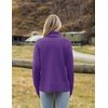Zeagoo Women’s Turtleneck Sweater 2026 Fall Winter Chunky Knitted Pullover(Purple)