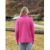 Zeagoo Women’s Turtleneck Sweater 2026 Fall Winter Chunky Knitted Pullover(Rose)