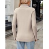 Zeagoo Women’s Turtleneck Sweater Fall Winter 2026 Long Sleeve Chunky Knitted Trendy Pullover Tops(Dark Apricot)