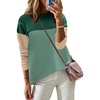 Color Block 3 Green