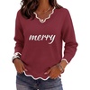 Zeagoo Women’s 2026 Fall V Neck Sweater Long Sleeve Lightweight Knit Tops(Z – Merry)