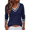 Navy Blue-white