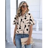 Zeagoo Button Down Shirts for Women Short Sleeve Tops Dressy Casual Blouses(Jh602-light Khaki)