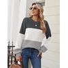 Zeagoo Sweaters for Women Cotton Loose Fit Chunky Knit Casual Fall Outfits(Jh707)
