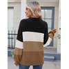 Zeagoo Sweaters for Women Cotton Loose Fit Chunky Knit Casual Fall Outfits(Tw638)