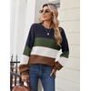 Zeagoo Sweaters for Women Cotton Loose Fit Chunky Knit Casual Fall Outfits(Tz250)