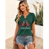 Zeagoo Women Tops Short Sleeve T Shirts V Neck Dressy Casual Work Blouses(Sd484)