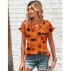Zeagoo Women Tops Short Sleeve T Shirts V Neck Dressy Casual Work Blouses(Ws85)