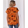 Zeagoo Women Tops Short Sleeve T Shirts V Neck Dressy Casual Work Blouses(Ws85)