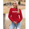 Zeagoo Women’s 2026 Fall Crewneck Cropped Sweaters Long Sleeve Knit Tops(Z-merry)