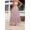 Zeagoo Womens Casual Maxi Skirts for Women 2026 High Waist Boho Skirts Floral Printed Long Flowy Skirt with Pockets(Floral-printed-02)