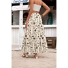 Zeagoo Womens Casual Maxi Skirts for Women 2026 High Waist Boho Skirts Floral Printed Long Flowy Skirt with Pockets(Floral-printed-2)