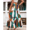 Zeagoo Womens Casual Maxi Skirts for Women 2026 High Waist Boho Skirts Floral Printed Long Flowy Skirt with Pockets(Multicolor)