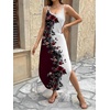Zeagoo Women’s Casual Sundress Summer Maxi Sleeveless V Neck Split Boho Beach Dress Travel Vacation Dress with Pockets(Bf183)