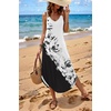 Zeagoo Women’s Casual Sundress Summer Maxi Sleeveless V Neck Split Boho Beach Dress Travel Vacation Dress with Pockets(Dh49)