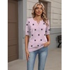 Zeagoo Women’s Short Sleeve Sweater 2026 Spring Summer Tops Clothes(A- Floral Jh455)