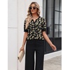 Zeagoo Women’s Short Sleeve Sweater 2026 Spring Summer Tops Clothes(Leopard Print)