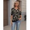 Zeagoo Women’s Short Sleeve Sweater 2026 Spring Summer Tops Clothes(Leopard Print)