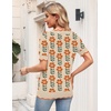 Zeagoo Women’s Short Sleeve Sweater 2026 Summer V Neck Tops Dressy Blouses(Sf167)