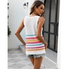Zeagoo Womens Summer Crochet Sweater Tank Tops Hollow Sleeveless Tops(Tz185)