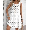Zeagoo Womens Summer Dress 2026 Sleeveless Casual A-Line Tshirt Sundresses(Jh592)