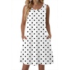 Zeagoo Womens Summer Dress 2026 Sleeveless Casual A-Line Tshirt Sundresses(Jh592)