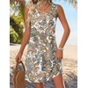 Zeagoo Womens Summer Dress 2026 Sleeveless Casual A-Line Tshirt Sundresses(Mz453)