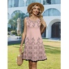 Zeagoo Womens Summer Dress 2026 Sleeveless Casual A-Line Tshirt Sundresses(Sf190)