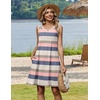 Zeagoo Womens Summer Dress 2026 Sleeveless Casual A-Line Tshirt Sundresses(Tw669)