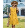 Zeagoo Womens Summer Dress 2026 Sleeveless Casual A-Line Tshirt Sundresses(Xh528)