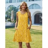 Zeagoo Womens Summer Dress 2026 Sleeveless Casual A-Line Tshirt Sundresses(Xh528)