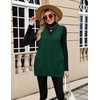 Zeagoo Women’s Sweater Vest 2026 Oversized Sleeveless V Neck Pullovers with Pocket Knitted Fall Outfits(Green)