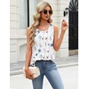 Zeagoo Womens Tank Tops Sleeveless Pleated Crew Neck Summer Tunic Tops Dressy Loose Fit Business Casual Blouses 2026(Bf290)