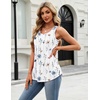 Zeagoo Womens Tank Tops Sleeveless Pleated Crew Neck Summer Tunic Tops Dressy Loose Fit Business Casual Blouses 2026(Bf290)