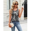 Zeagoo Womens Tank Tops Sleeveless Pleated Crew Neck Summer Tunic Tops Dressy Loose Fit Business Casual Blouses 2026(Cx273)