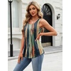 Zeagoo Womens Tank Tops Sleeveless Pleated Crew Neck Summer Tunic Tops Dressy Loose Fit Business Casual Blouses 2026(Cx289)