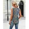 Zeagoo Womens Tank Tops Sleeveless Pleated Crew Neck Summer Tunic Tops Dressy Loose Fit Business Casual Blouses 2026(Mz779)